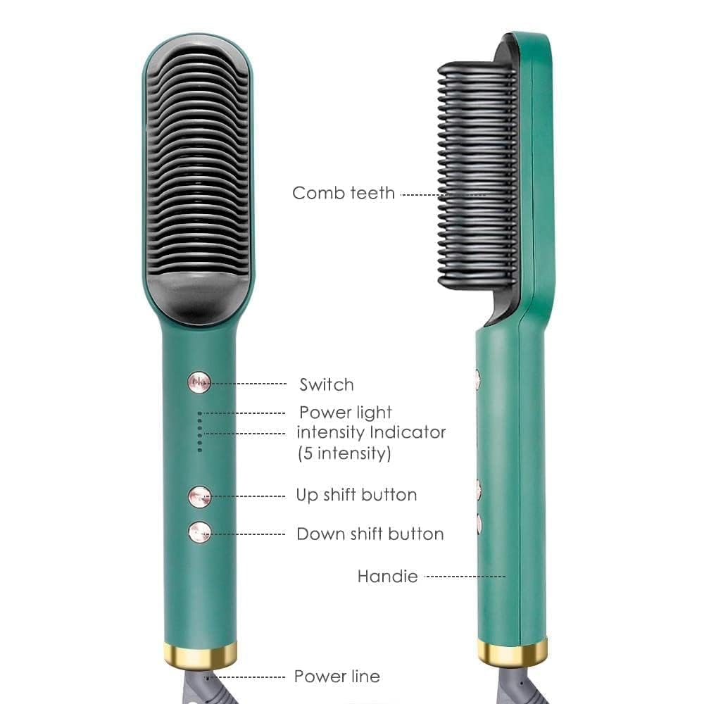 Hair Straightener Comb (Multicolor)