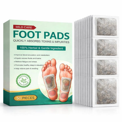 Detox Foot Pads (50 Pieces)
