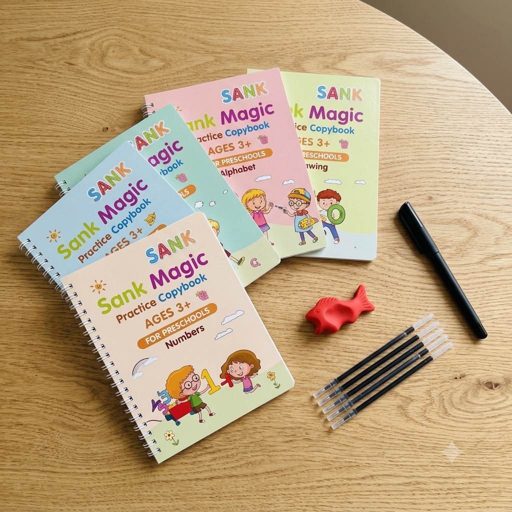 Sank Magic Practice Kids Copybook