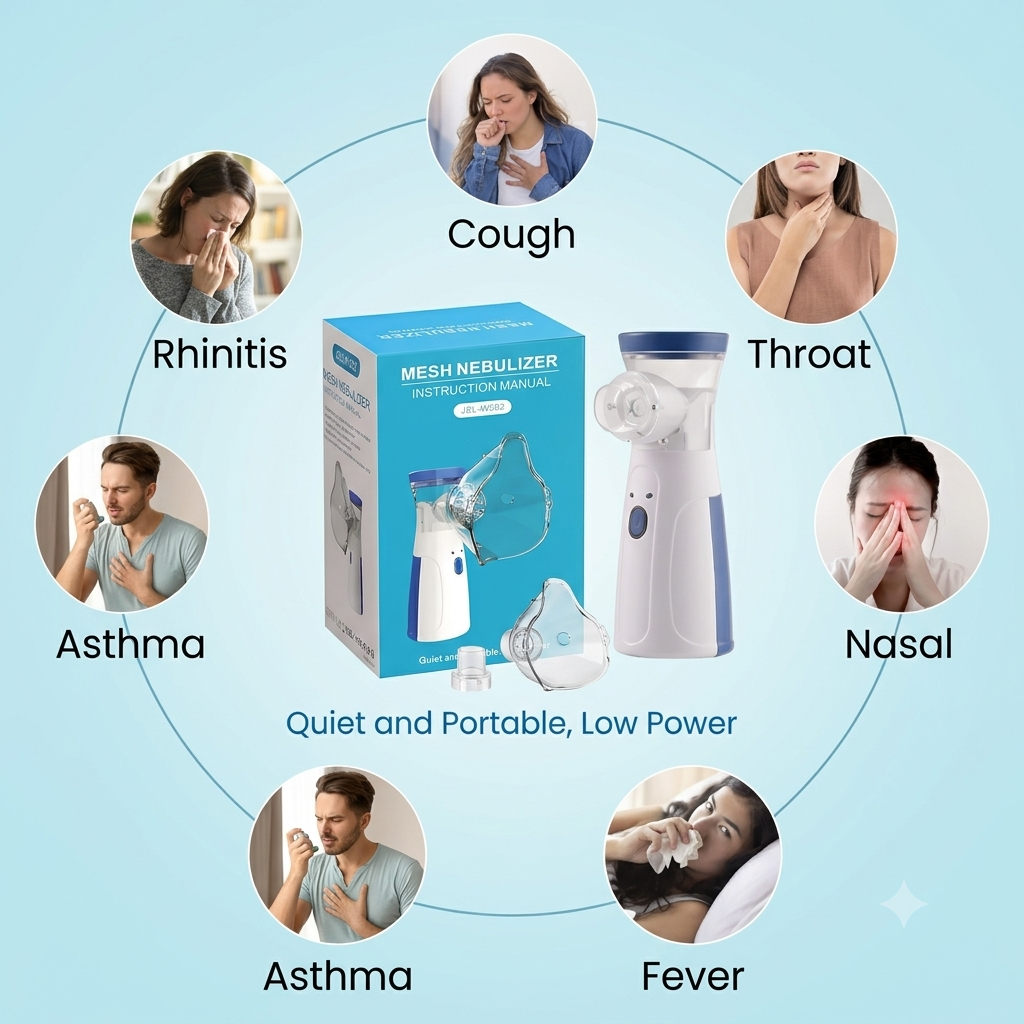 Portable Mesh Nebulizer