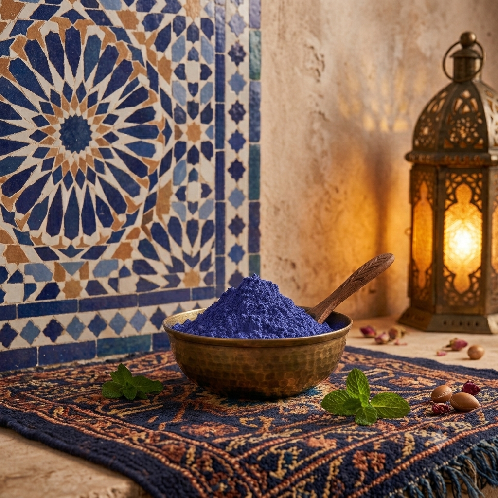 Blue Nila Powder - Rejuvenating Face Mask for Radiant Skin