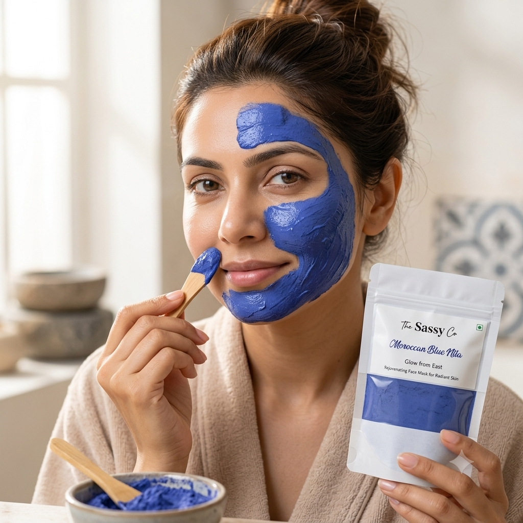 Blue Nila Powder - Rejuvenating Face Mask for Radiant Skin
