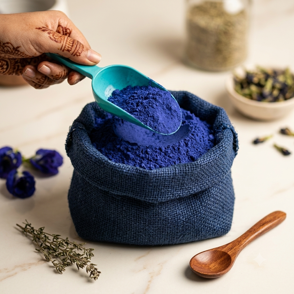 Blue Nila Powder - Rejuvenating Face Mask for Radiant Skin