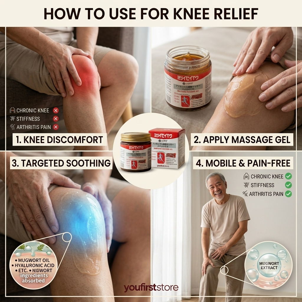 Japanese Instant Pain Relief Soothing Massage Gel