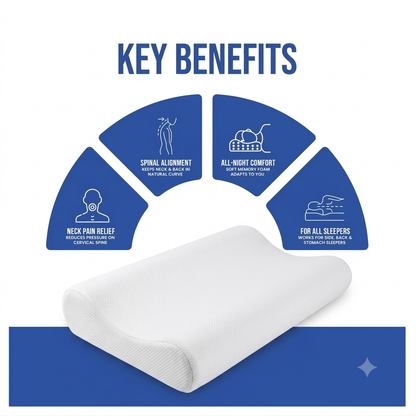 Spine Care Memory Foam Pillow