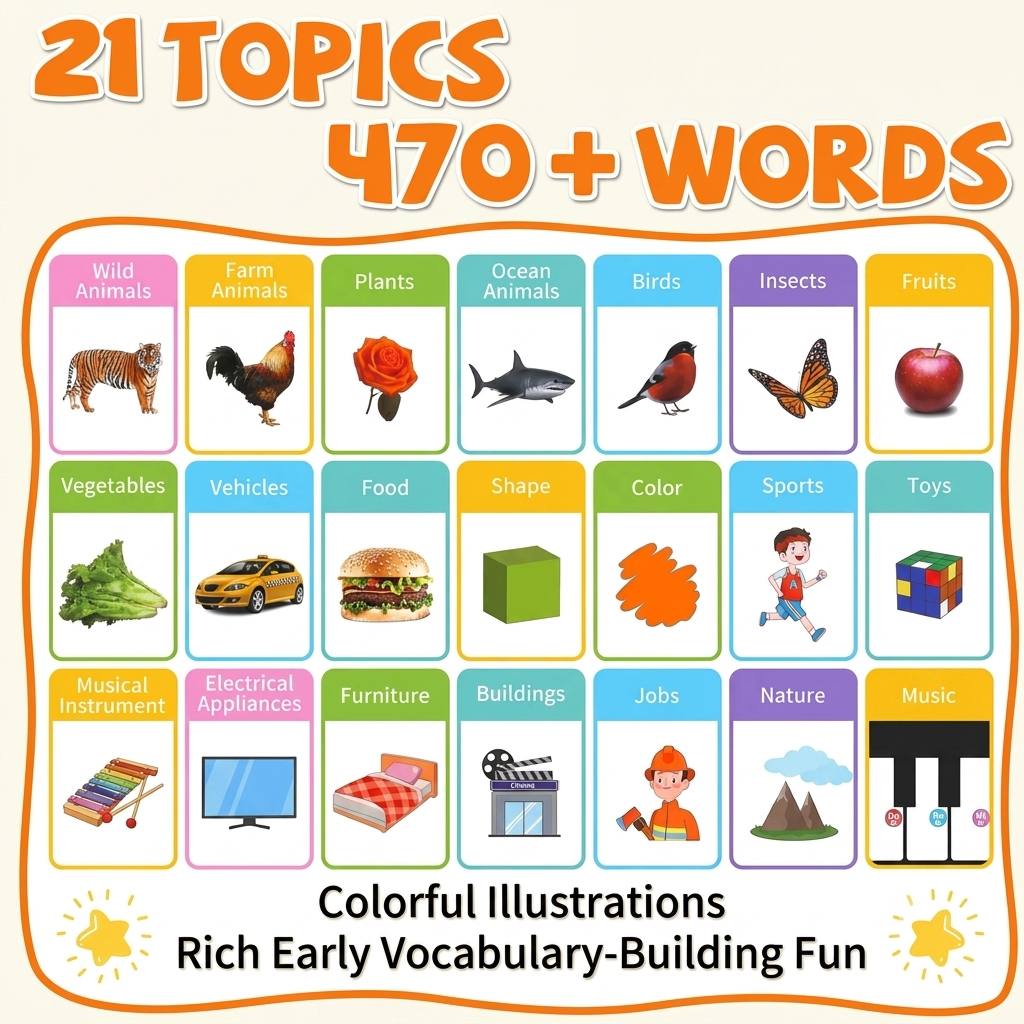 Premium Educational Sound Book (3 yrs - 7 yrs)