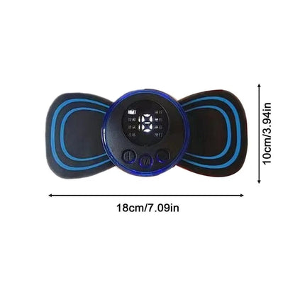 Rechargeable Portable Mini Therapy Massager - Deep Tissue Pain Relief for Neck, Back, Shoulders & Legs.